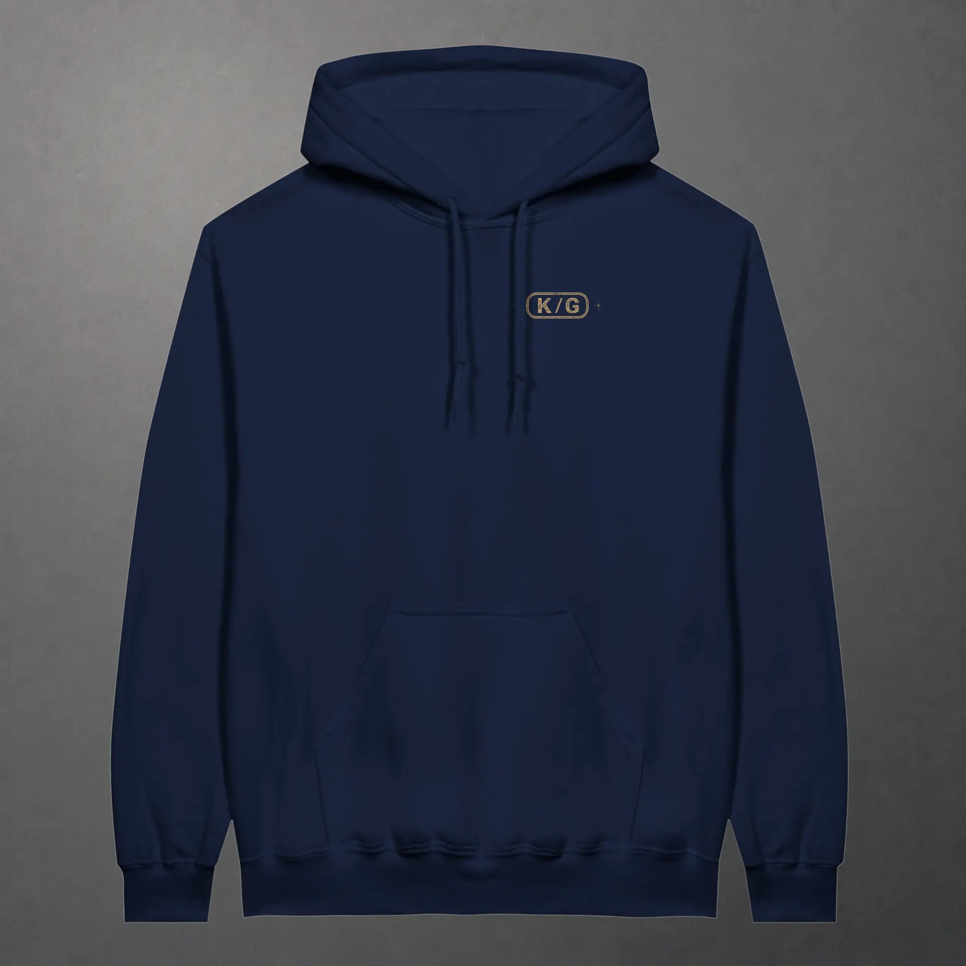 Sweat karting Mechanical Built for the Apex adulte bleu marine – vue de face
